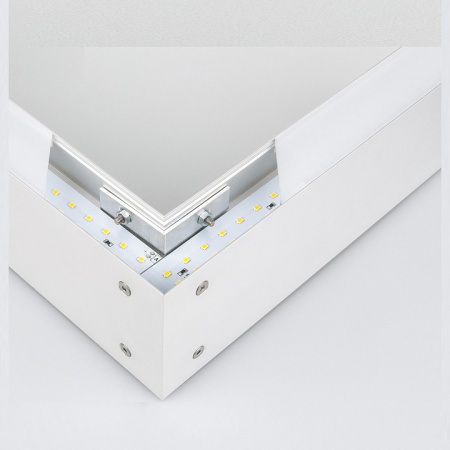 Линейный светодиодный накладной двусторонний светильник 78см 30Вт 3000К матовое серебро 101-100-40-78 Elektrostandard Grand a041477