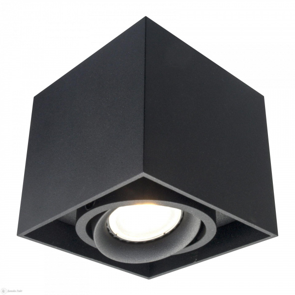 DK2003-BK Светильник накладной IP 20, 50 Вт, GU10, черный, алюминий