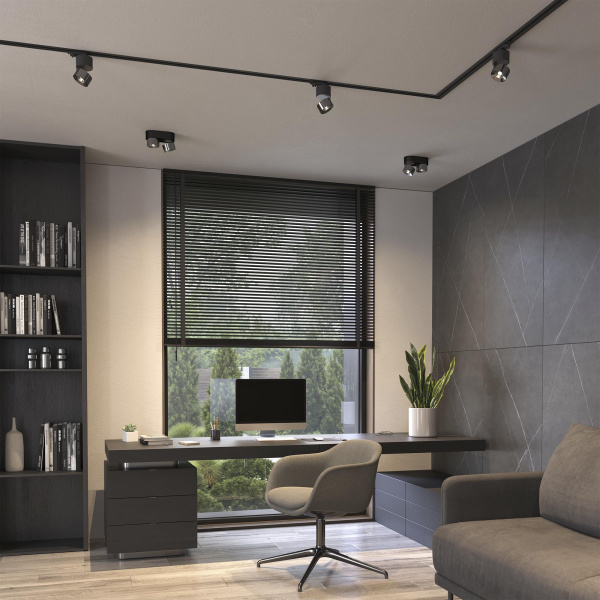 Arlight Светильник SP-PLURIO-SURFACE-RS179x78-18W Day4000 (BK-NI, 36 deg, 230V) (IP20 Металл, 3 года)