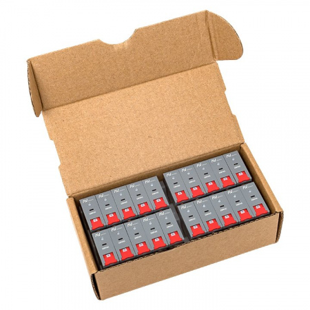 EKF AVERES Реле промежуточное с кнопкой и мех. Индикацией RPAt 22/2 8A 230В AC