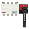 EKF PowerSwitch Рубильник-переключатель 100A 4P c рукояткой управления для прямой установки