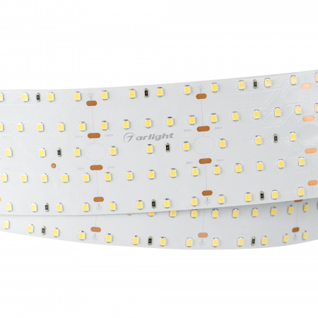 Arlight Светодиодная лента S2-2500 24V White 6000K 59mm (2835, 420 LED/m, LUX) (30 Вт/м, IP20)