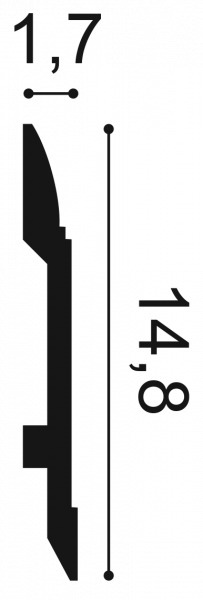 SX104 плинтус  гибкий SX104 плинтус  гибкий