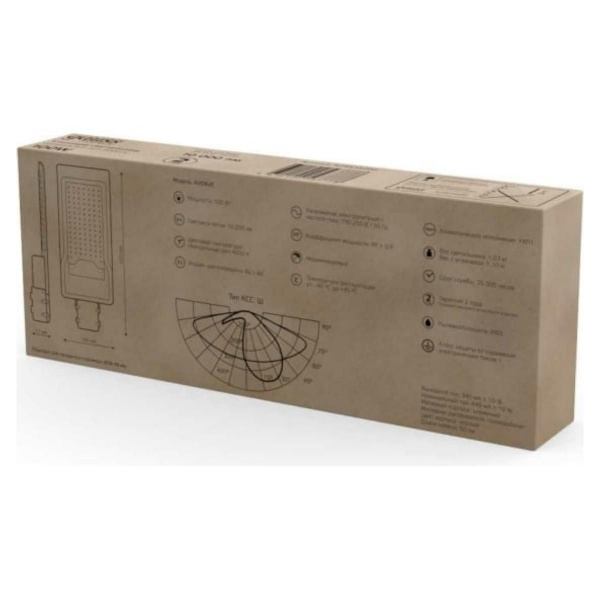 Уличный светодиодный светильник Gauss 629534200