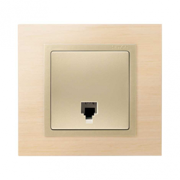 Simon 82 Detail Шампань Накладка на 75480-, 75481-