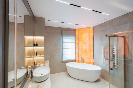 DK8004-WH Линейный светильник SMART LINEAR 18W DIM 3000K-6000K белый