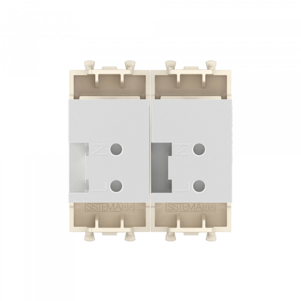 DKC Avanti Ванильная дымка Зарядное устройство USB 2.1А 2 модуля