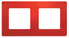 Legrand Etika Красная Рамка 2-ая