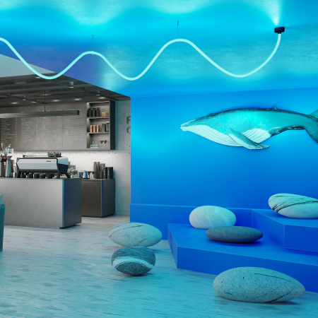 Arlight Силиконовый профиль WPH-FLEX-ROPE-D22-360deg-S8-5m WHITE (Силикон)