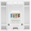 Donel Розетка DEC RJ45 UTP кат.5e, 2мод., бел. (45х45мм), серия (тип) DEC, DECF12EW5