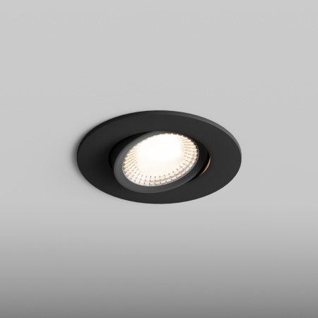 Встраиваемый светильник Hesby Atlas HSBL_0103 IP20,10Вт, GU5.3, черный