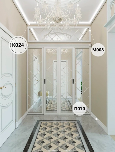 Карниз KX024, 55х50, 2000мм, Экополимер/15 Карниз KX024, 55х50, 2000мм, Экополимер/15