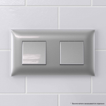 DKC Avanti Закаленная сталь Рамка 4 модуля