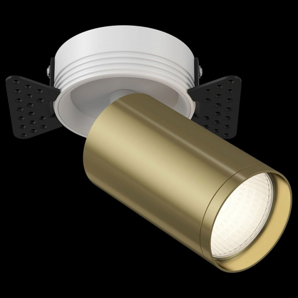 Встраиваемый светильник (Набор) C058CL-1WBS(C058CL-01W(1шт.), TRA020-01BS(1шт.), DLA048-01W(1шт.)) Maytoni Focus S