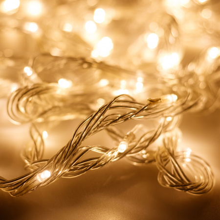 Arlight Светодиодная гирлянда ARD-STRING-HOME-10000-CLEAR-99LED-RUN WARM (230V, 10.5W) (Ardecoled, IP20)