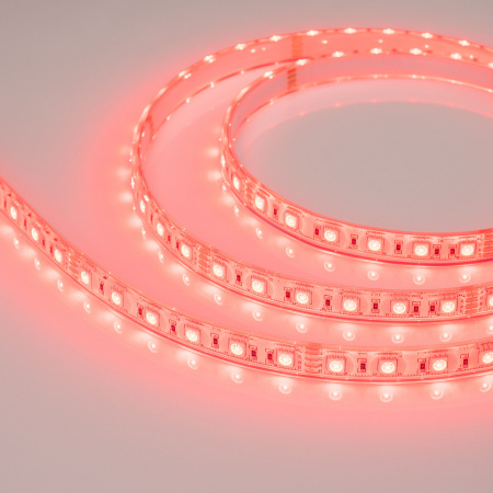 Arlight Светодиодная лента герметичная RTW-PU-B60-12.5mm 24V RGB (14.4 W/m, IP68, Wire 2m, 5m) (-)