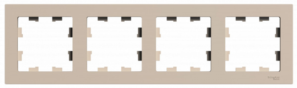 SE AtlasDesign Песочный Рамка 4-ая, универсальная