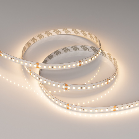 Arlight Лента RT-A144-10mm 24V Warm3000 (7.7 W/m, IP20, 2835, 5m) (высок.эфф.200 лм/Вт)
