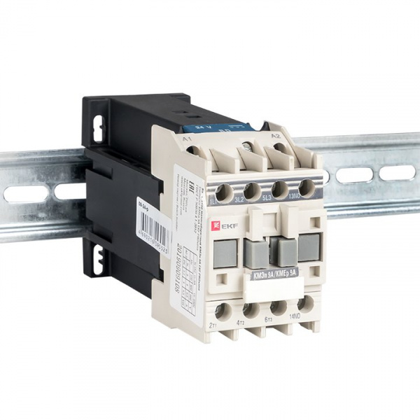 EKF PROxima Контактор КМЭп малогабаритный 9А 24В DC 1NO