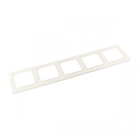 EKF Стокгольм Рамка 5-местная белая