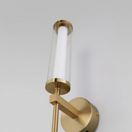 Настенный светодиодный светильник 50387 LED латунь Eurosvet Stark