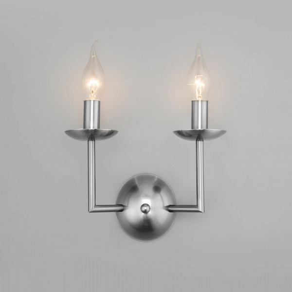 Бра в классическом стиле 60150/2 хром Eurosvet Cariso Бра в классическом стиле 60150/2 хром Eurosvet Cariso