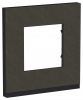 Schneider Electric Unica Pure Камень/Антрацит Рамка 1-ная горизонтальная