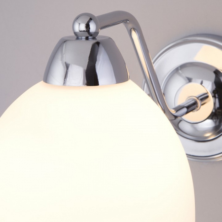 Бра со стеклянным плафоном 30172/1 хром Eurosvet Carissa