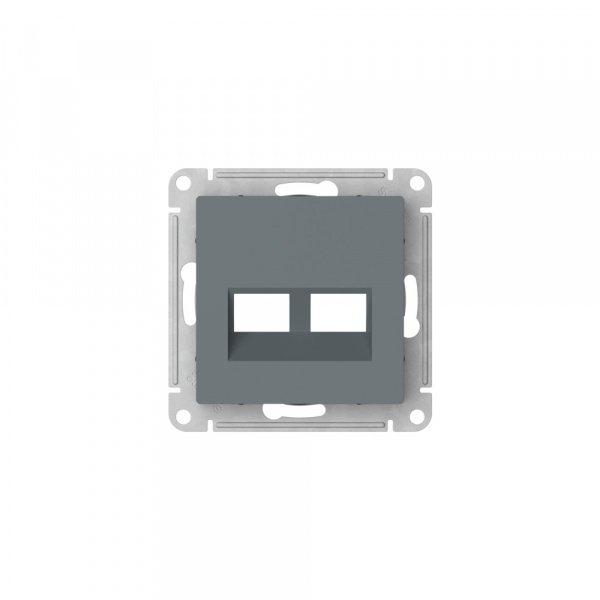 Systeme Electric AtlasDesign Грифель Накладка двойная для информационных функций типа Keystone