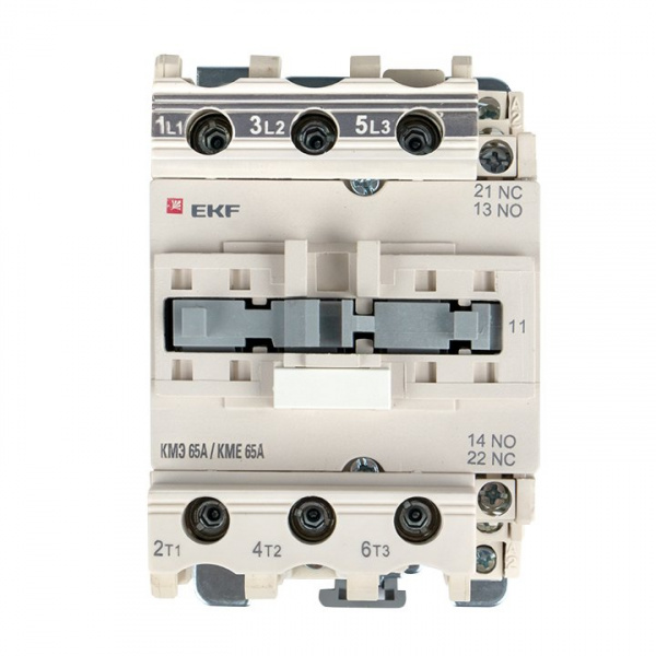 EKF PROxima Контактор малогабаритный КМЭ 65А 110В NO+NC