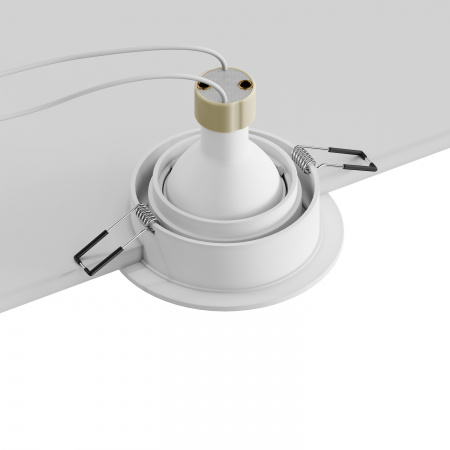 Встраиваемый светильник Hesby Eclipse HSBL_0110 IP20,15Вт, GU10, белый