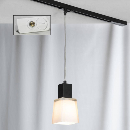 Трековый светильник однофазный Lussole Track Lights LSC-2506-01-TAW