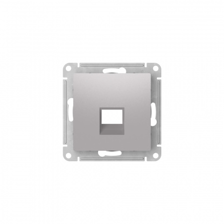 Systeme Electric AtlasDesign Алюминий Накладка для информационных функций типа Keystone