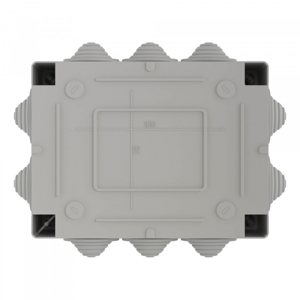 DKC Коробка ответвит. с 10 кабельными вводами д.32мм, IP55, 190х140х70мм