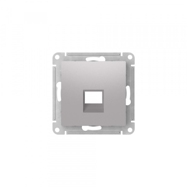 Systeme Electric AtlasDesign Алюминий Накладка для информационных функций типа Keystone