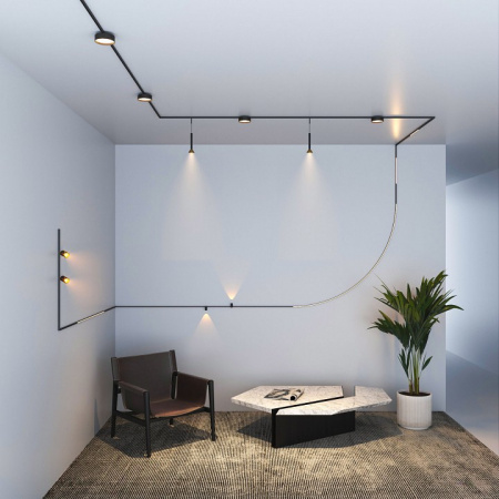 Mini Magnetic Шинопровод накладной (черный) (2м) 85171/00 85171/00 Elektrostandard Mini Magnetic a065631