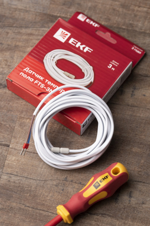 Датчик температуры пола 3 метра EKF Basic Датчик температуры пола 3 метра EKF Basic