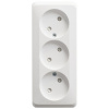 SE Этюд наруж Бел Розетка 3-ая б/з со шторками 16А 250B