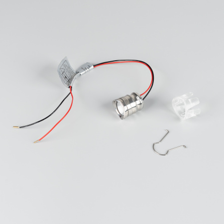 Arlight Светильник ALT-LODESTAR-HANDRAIL-R27-1.5W Warm3000 (GR, 70 deg, 12-24V) (IP67 Металл, 3 года)