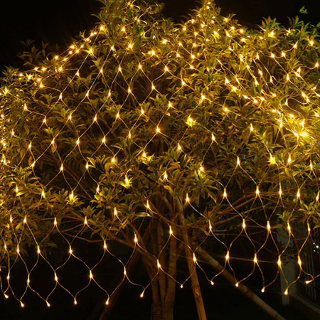 Arlight Светодиодная гирлянда ARD-NETLIGHT-CLASSIC-2500x2500-BLACK-432LED Warm (230V, 26W) (Ardecoled, IP65)