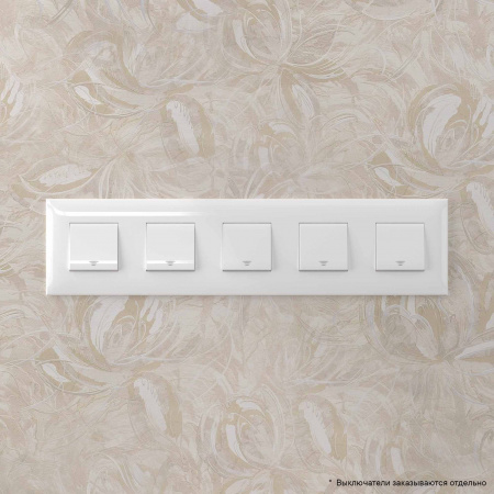 DKC Avanti Белое облако Рамка 10 модулей