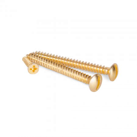 Винты для накладного выключателя 3шт. золото ретро WL18-21-01 Винты для накладного выключателя 3шт. золото ретро WL18-21-01