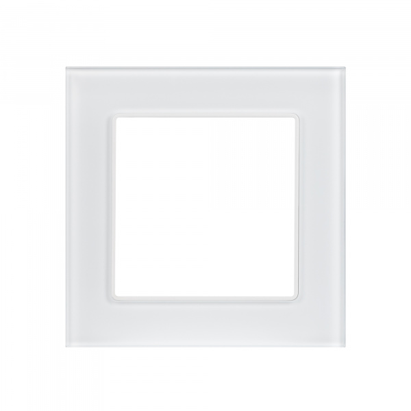 Arlight Рамка стеклянная FRM-GLARE-GS-1-WH (-)