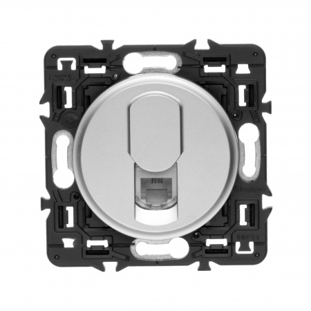 Legrand Celiane Титан Накладка ТЛФ 1-ой розетки
