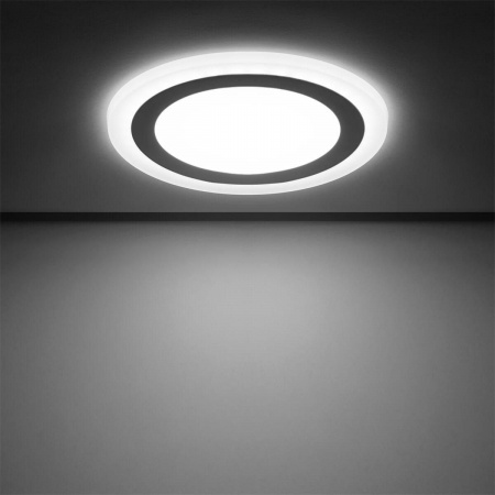 Встраиваемый светодиодный светильник Gauss Backlight с подсветкой BL119