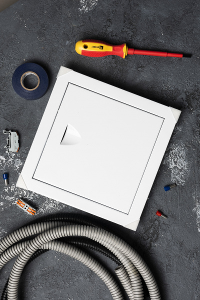 EKF Basic Люк ревизионный металл 200х200 (ШхВ внутр.)