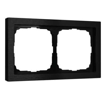 Systeme Electric ArtGallery Pure Металл Оникс Рамка 2-ая