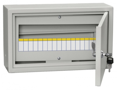 IEK TITAN 3 Корпус металлический ЩРн-18 (265х440х120мм) IP31