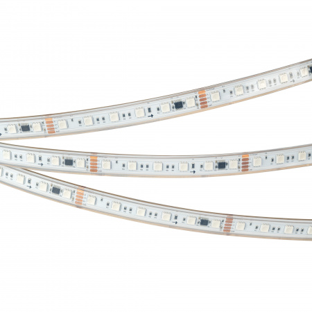Arlight Лента герметичная DMX-PS-B60-15mm 24V RGB-PX6 (15W/m, IP67, 5060, 5m) (бегущий огонь)