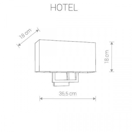 Бра Nowodvorski Hotel 9304